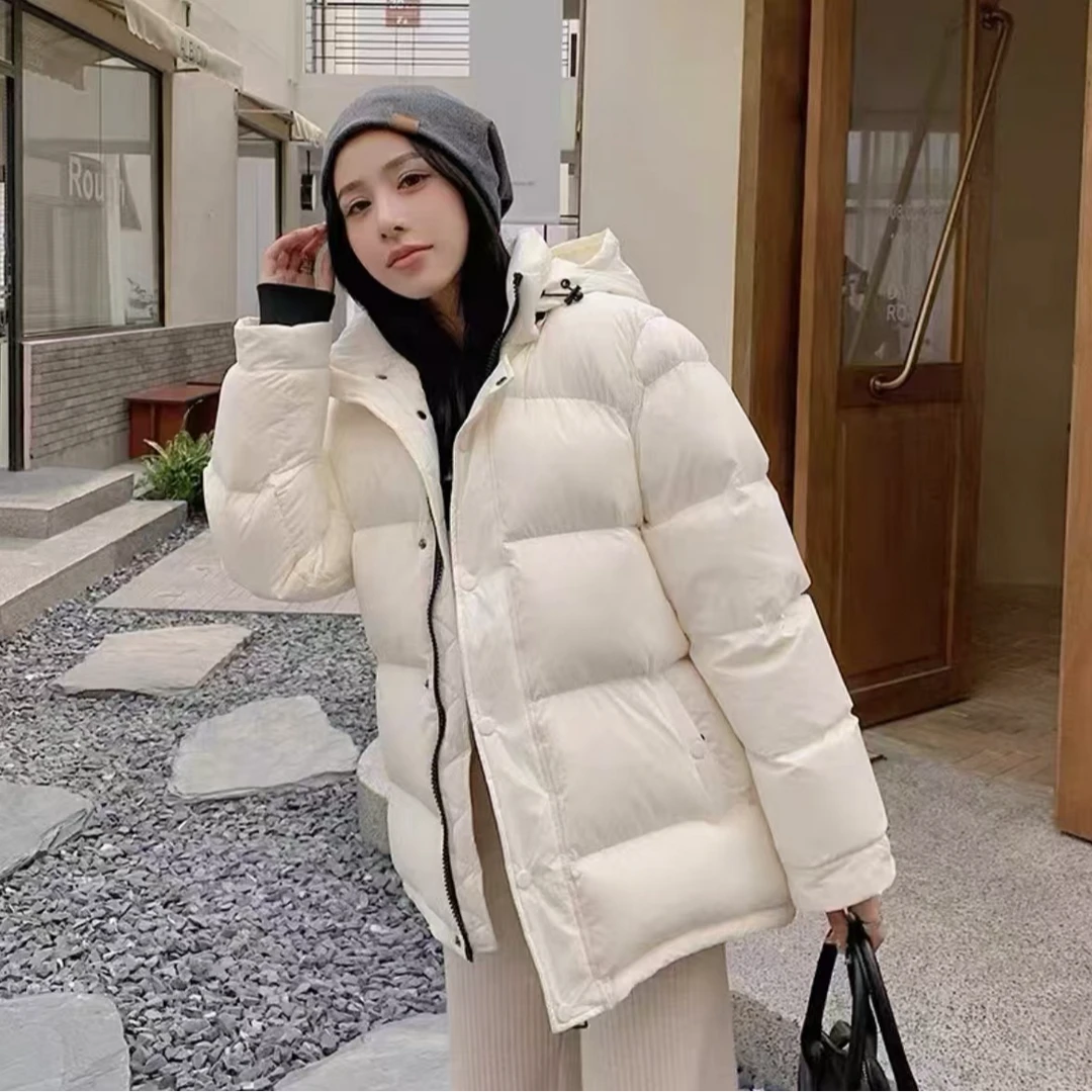 【双双专属】2024加厚短款羽绒服连帽休闲男女同款