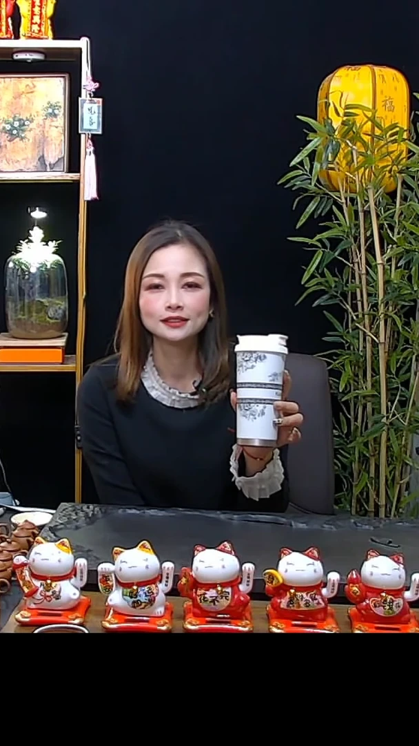 【闪购商品】保温杯铃兰花保温杯礼盒装