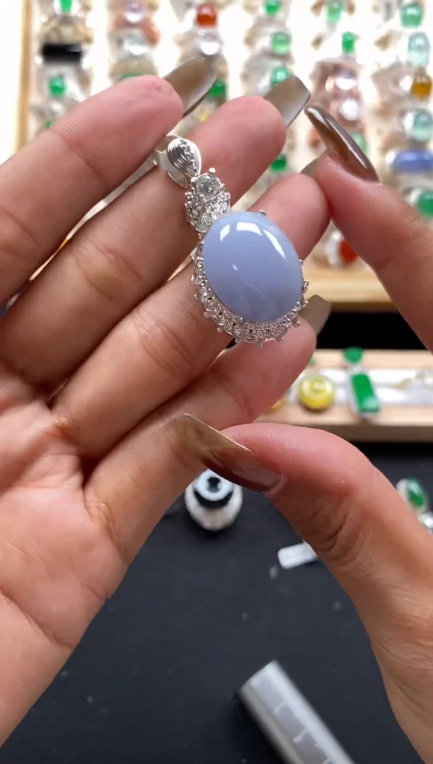 未镶嵌翡翠耳饰缅甸天然A货翡翠