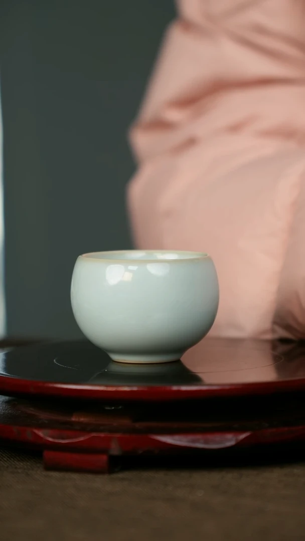 全品 淡天青 小禅定杯