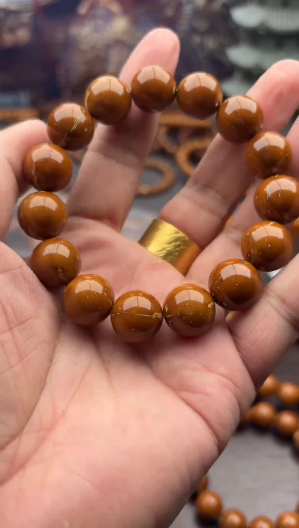 紫金鼠手串71号光珠