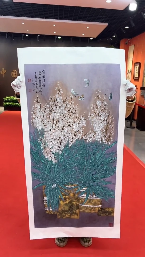 【闪购商品】国画道一老师亲笔绘画作品B40