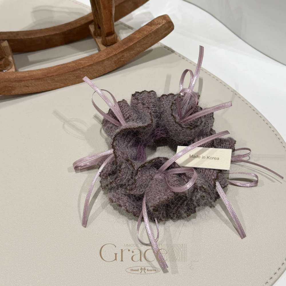 「汉南洞系列-诗雨故事」韩国25秋冬百搭发绳发圈肠圈丸子头