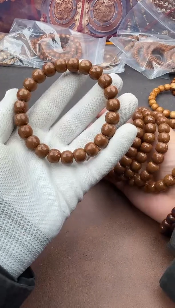 手串紫金鼠66号实心