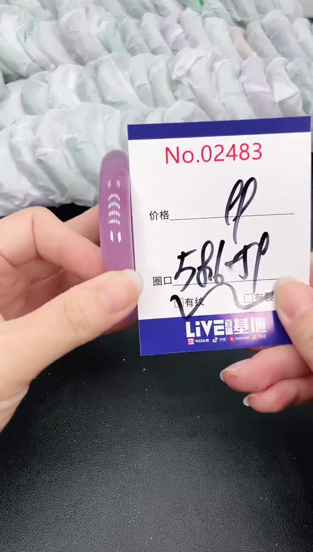 未镶嵌手镯翡翠2483