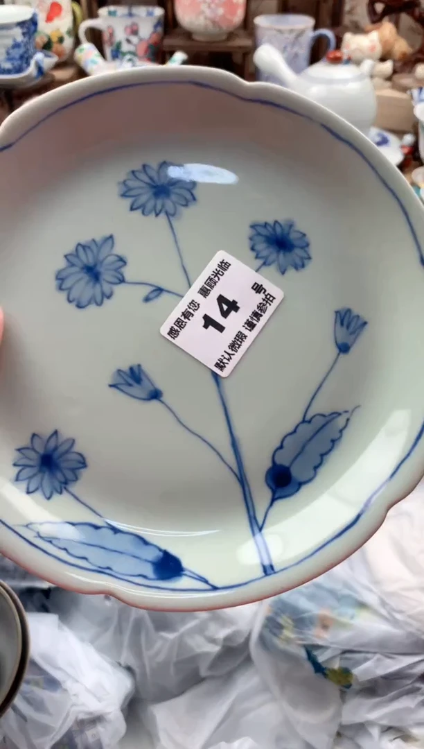瓷片小****?14号九姑娘工艺品瓷器