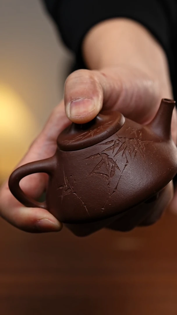 茶壶紫砂寻幽石瓢