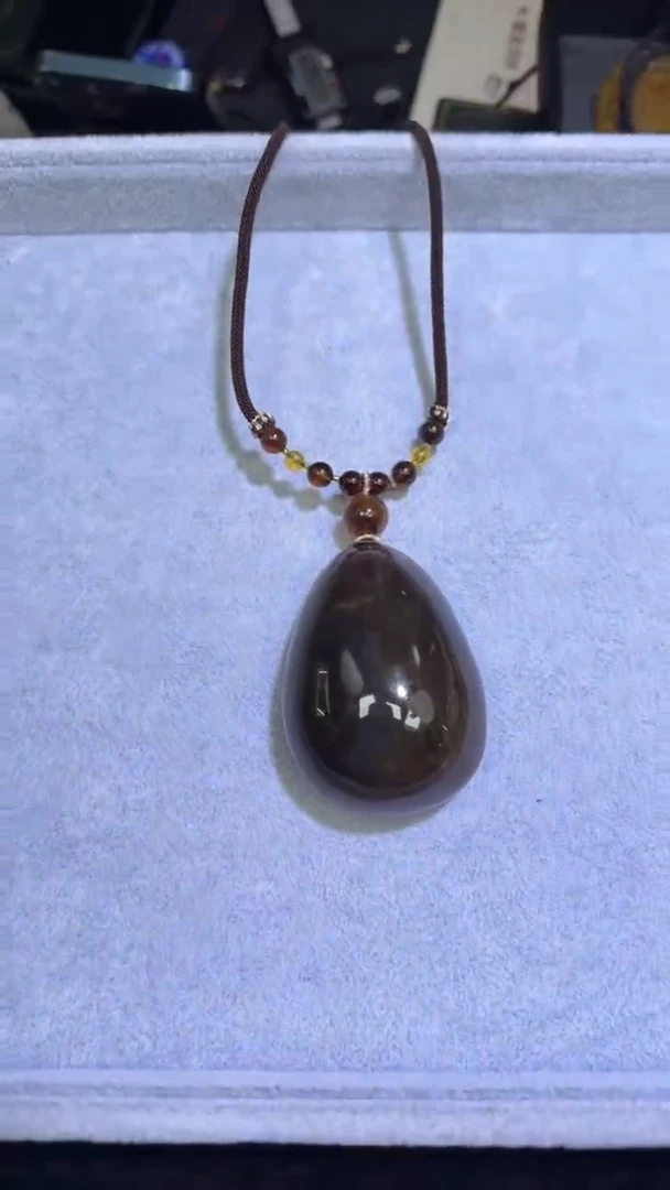 琥珀吊坠(不含链)未镶嵌吊坠