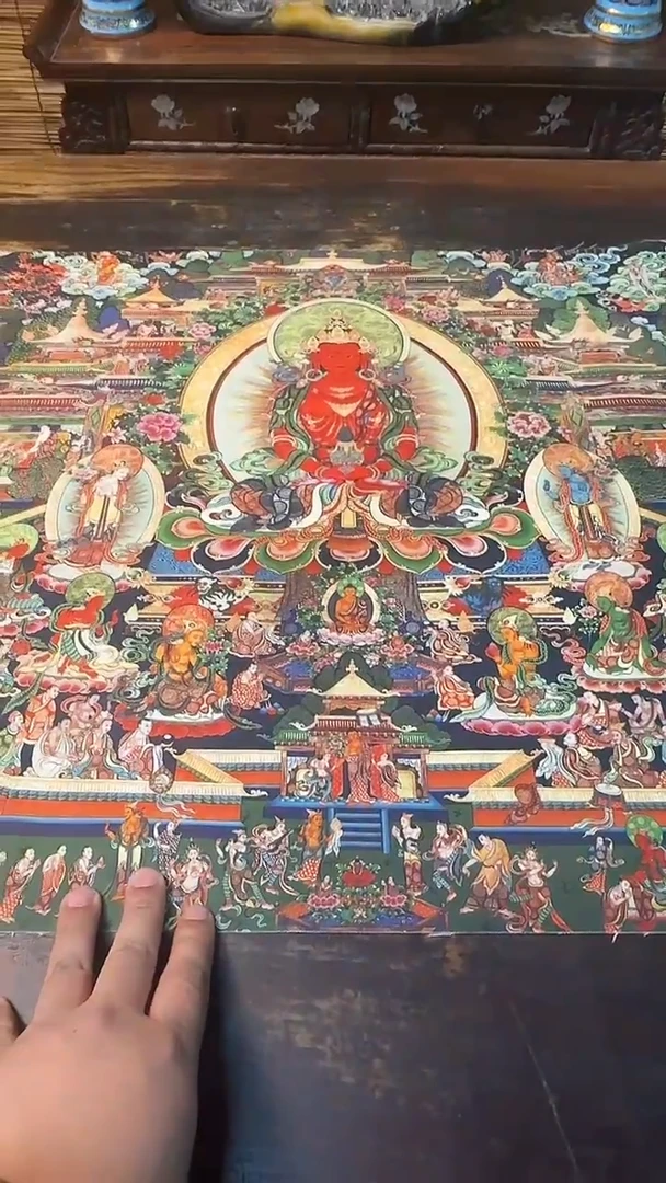 卷轴画古或今藏臻选唐卡008