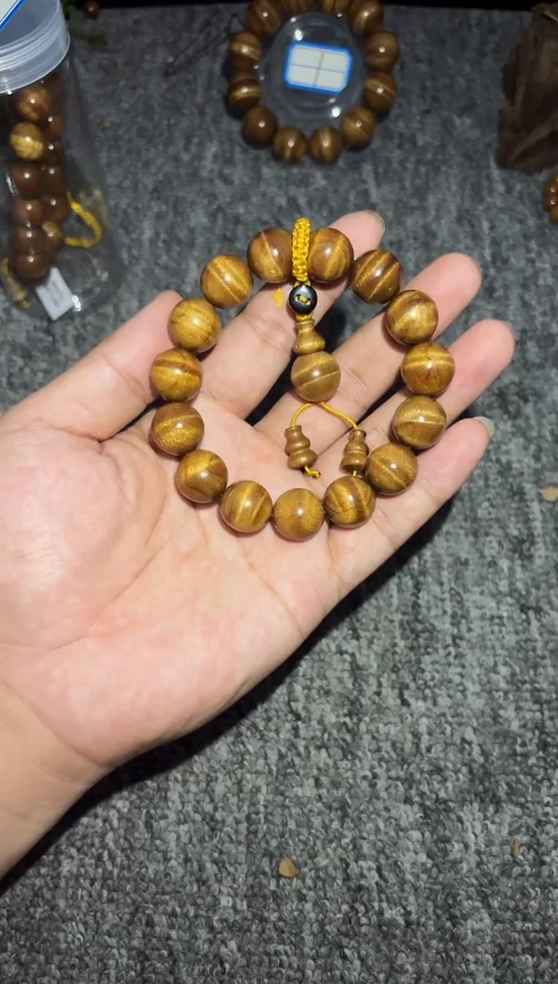 金丝楠手串/手链枯木老料1.5单圈168
