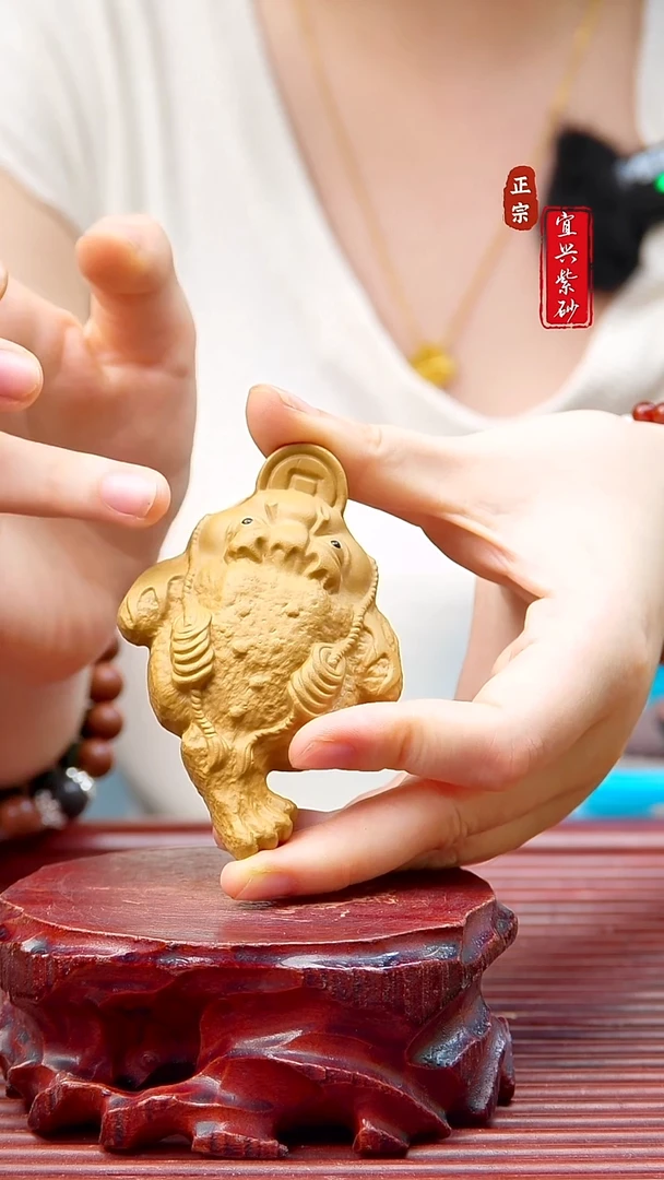 紫砂茶宠原矿紫砂摆件