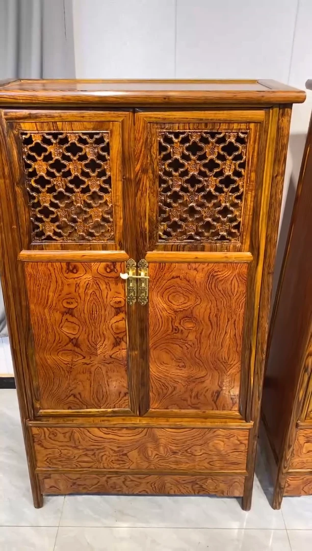 花梨木类叶**米面条柜