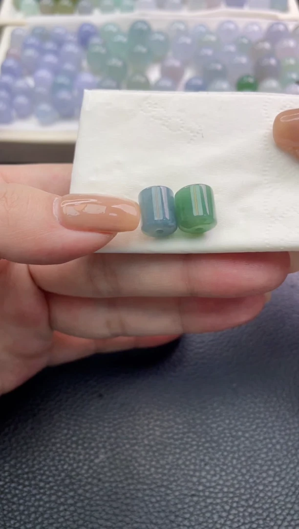 未镶嵌定制翡翠A****m珠子