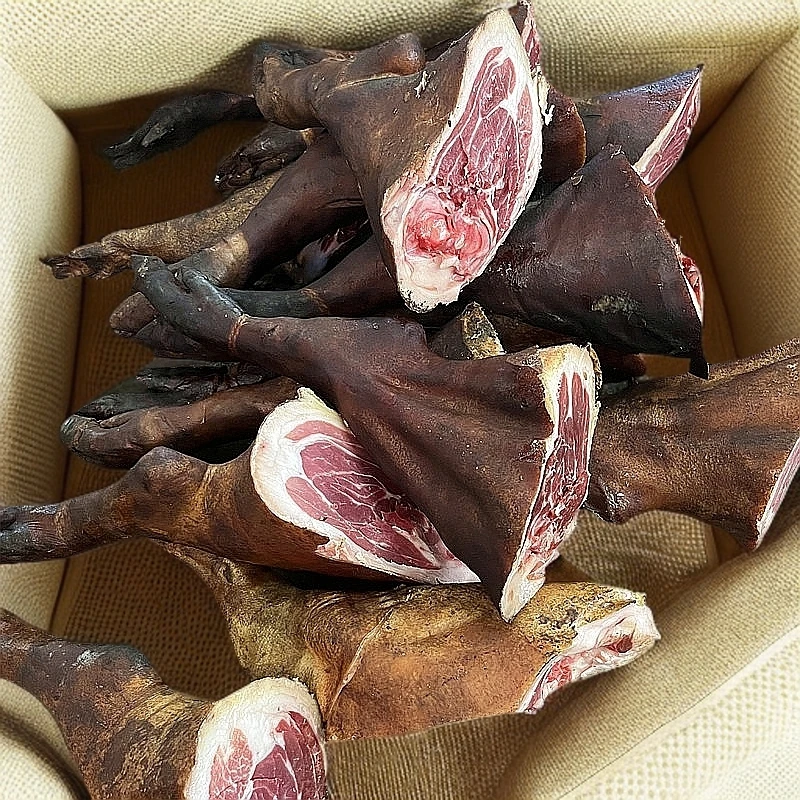 【一物一拍】云南农家老火腿  金钱腿带猪脚