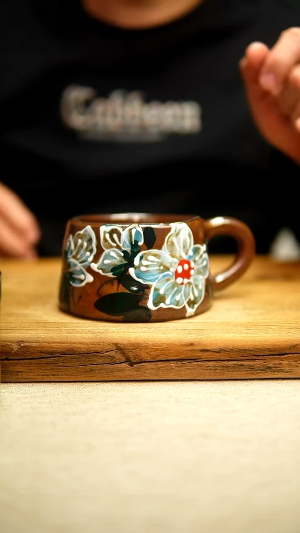 @@陶园瓷舍@@纯手工手绘@高温釉下彩