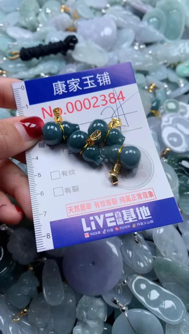 颈饰未镶嵌翡翠2384