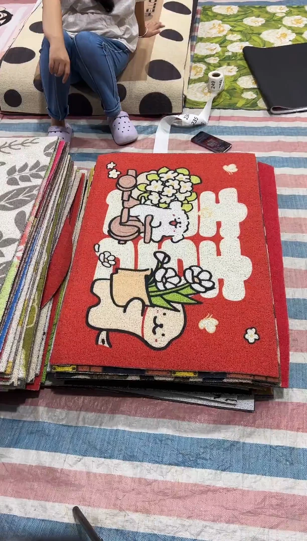 不退不换丝圈瑕疵地毯60*90cm231