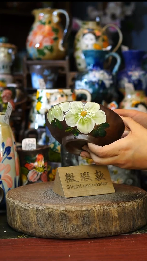 陶瓷262景德镇手工手绘釉下彩