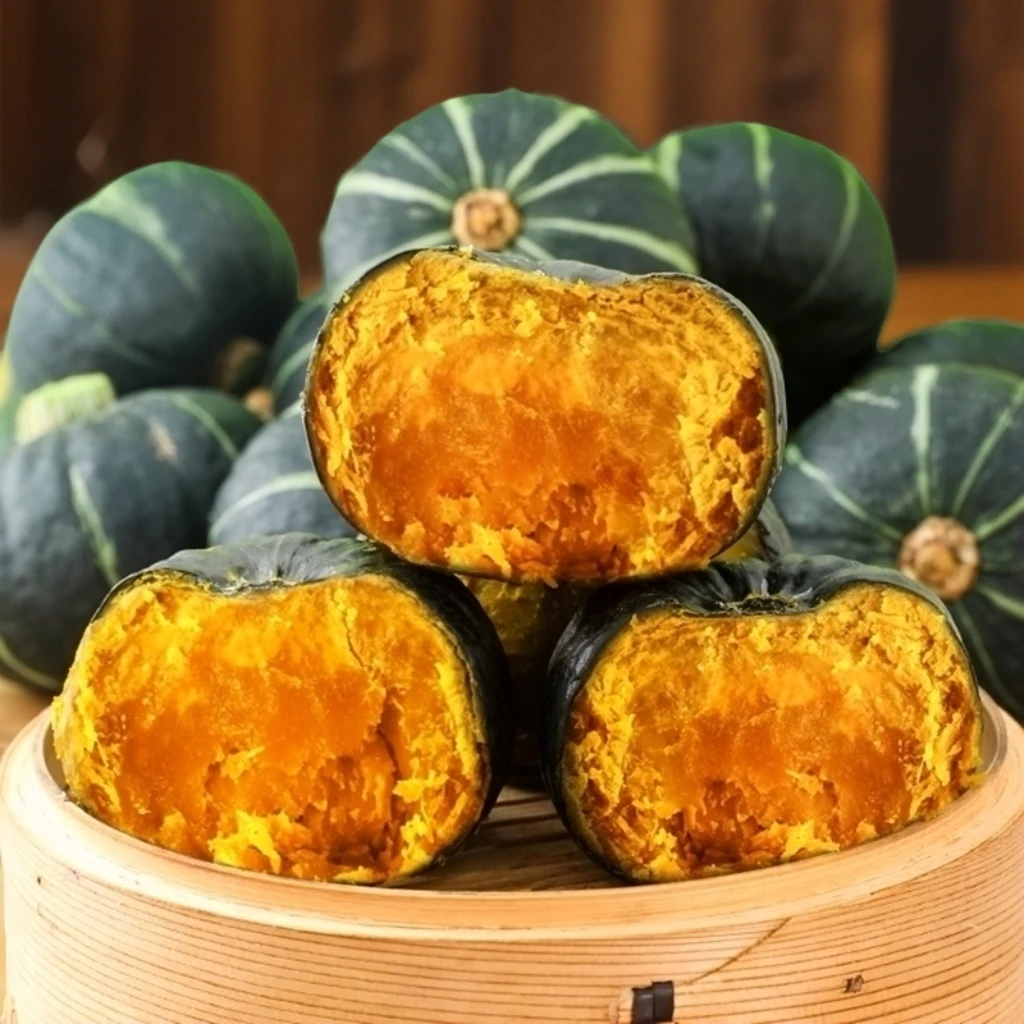 山东贝贝南瓜粉糯香甜 板栗味小南瓜3/5斤 坏果/水瓜包赔