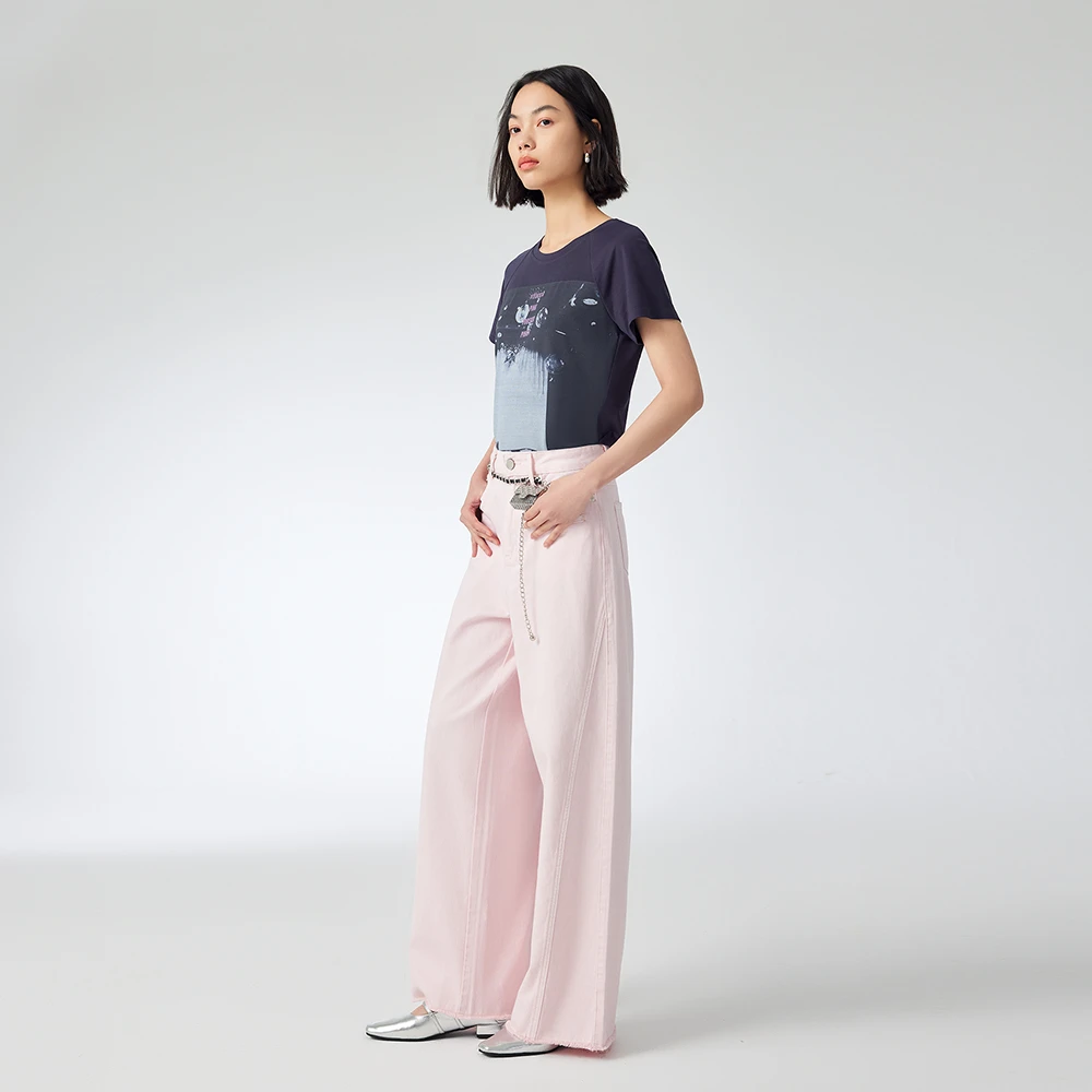 【九月专属】插肩印花T恤 2D215638