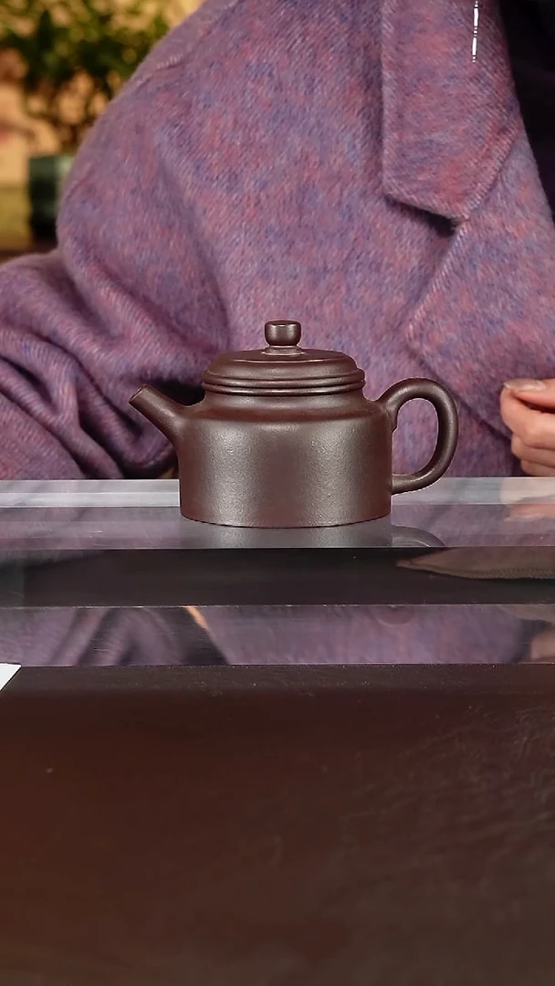 茶壶紫砂用****7石红230毫升 111