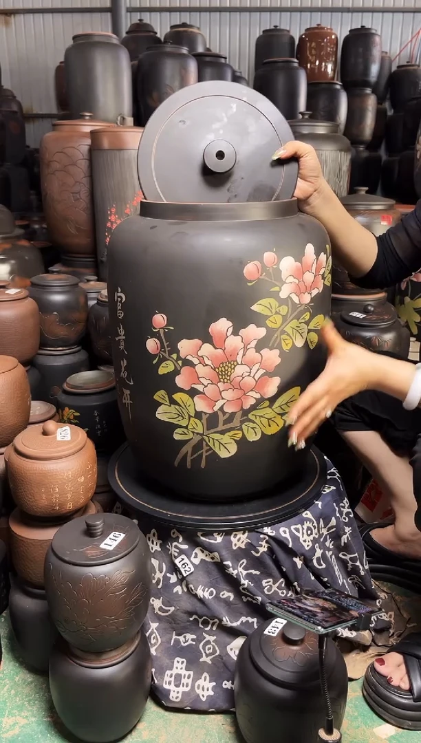 罐完品 水缸 357 彩填 36升