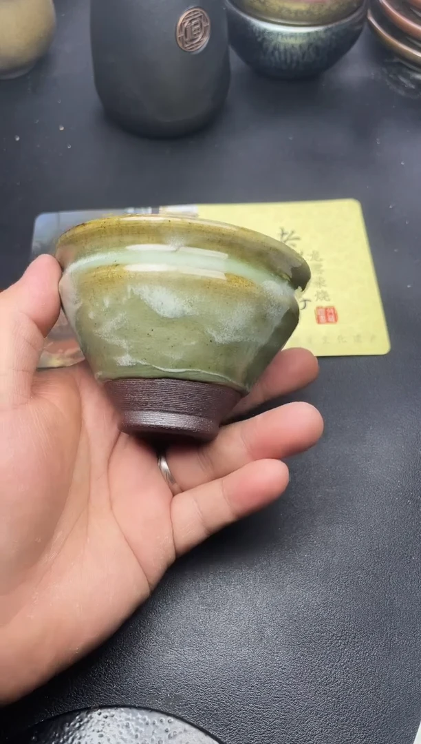 【闪购商品】茶盏82叶紫建盏叶紫