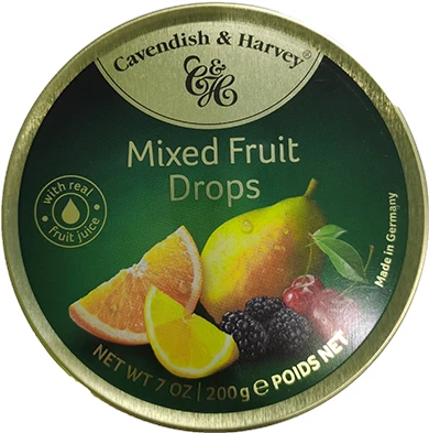 Cavendish&Harvey 嘉云四季水果味糖(硬质糖果) 200g/盒