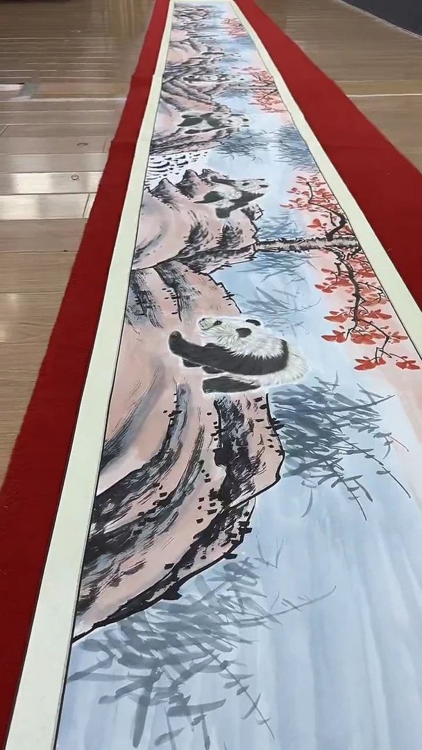 国画国宝雄风-齐一志老师国画作品