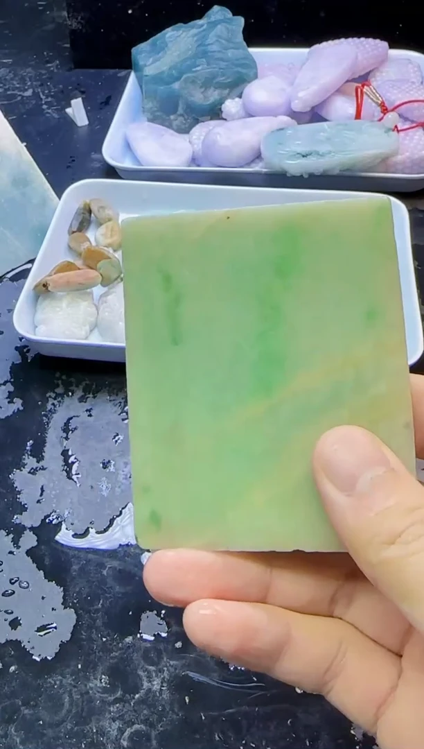 颈饰未镶嵌翡翠能047天然A货翡翠