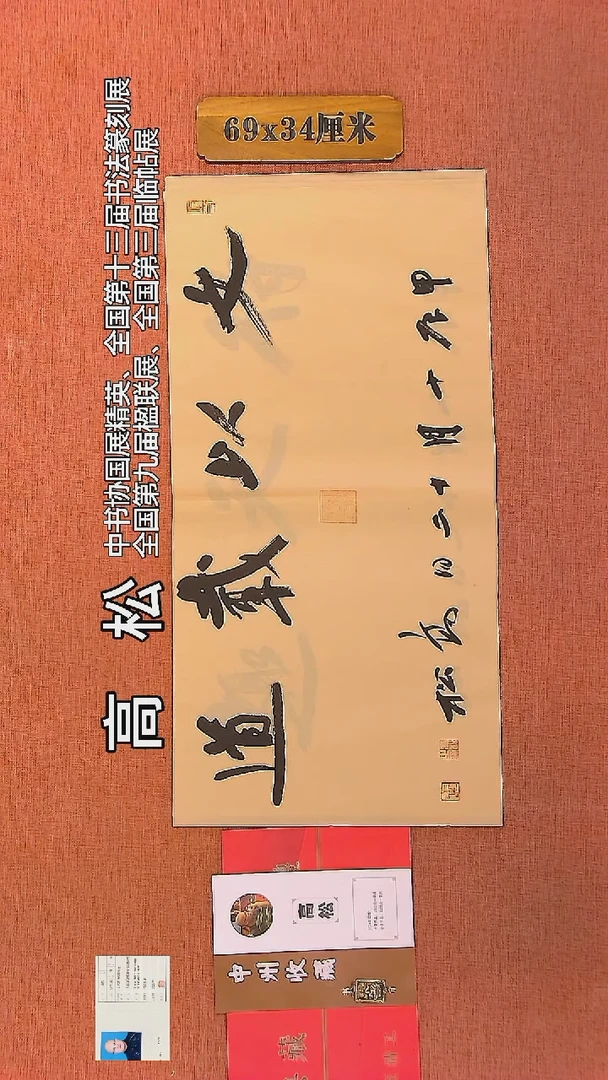 【闪购商品】书法106     高松老师书法作品