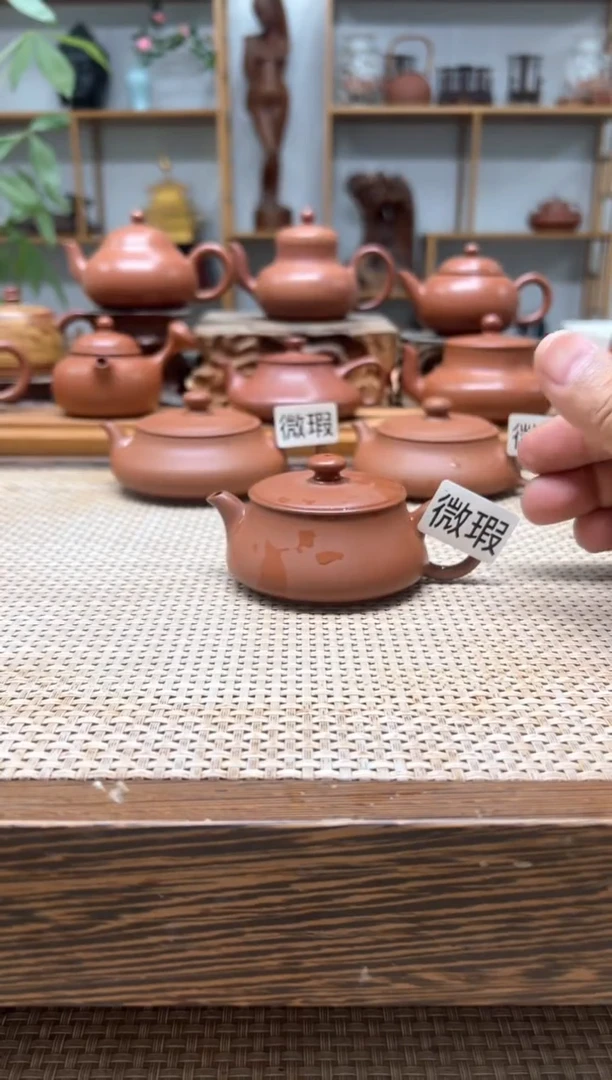 原矿朱泥全手 微瑕明炉 70cc