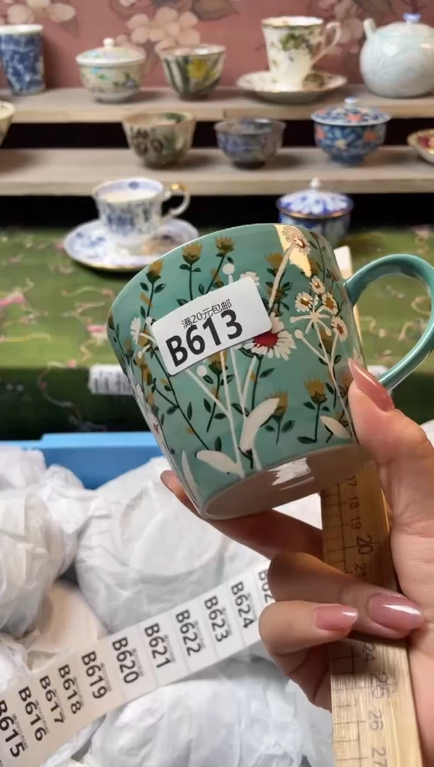 瓷片萝*瓷器瓷器B613