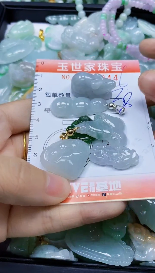 翡翠未镶嵌颈饰闪购0250944