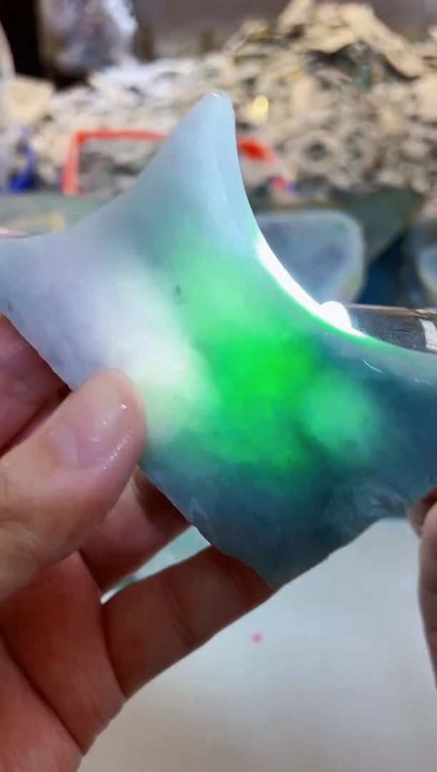 【闪购商品】翡翠挂件未镶嵌0东0翡翠珠宝734