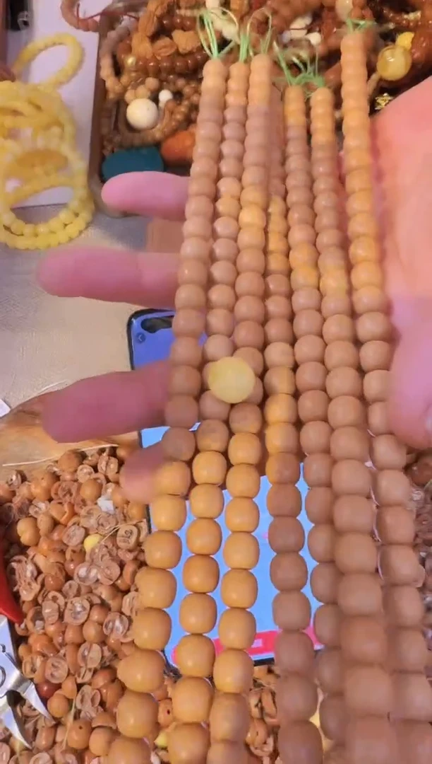 猴头核桃手串8大加全品猴头手串带俄料蜡