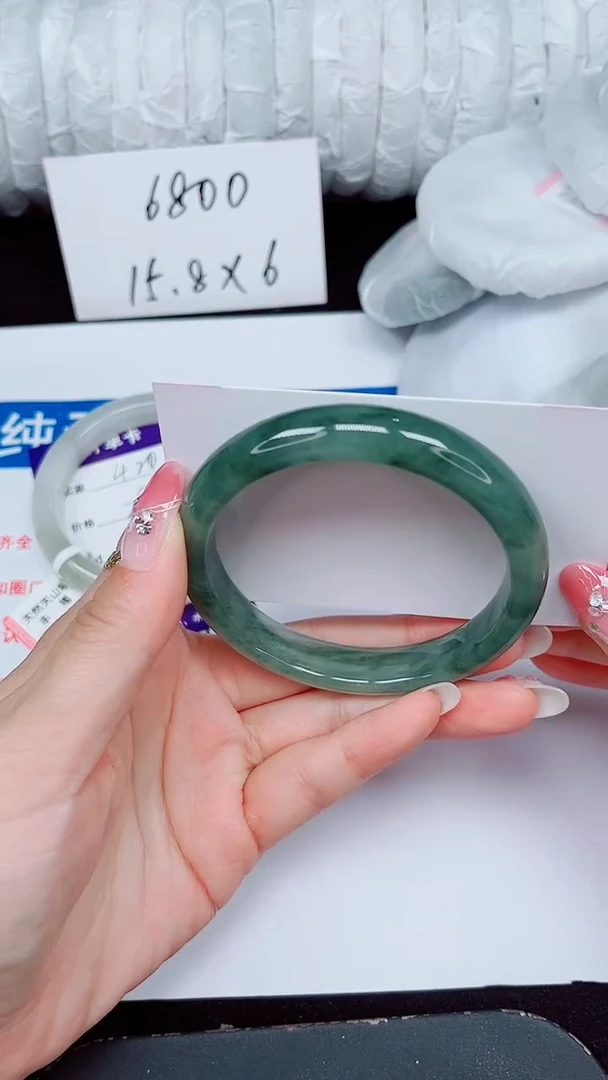 未镶嵌手镯石英质玉421-58/59