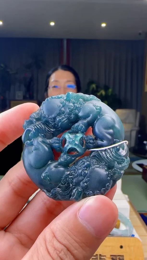 【闪购商品】翡翠颈饰未镶嵌多样性发其一XM@@WS1WX30529