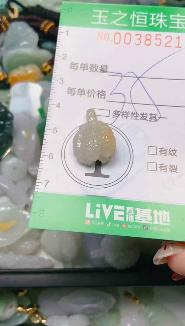 【闪购商品】翡翠颈饰未镶嵌闪购0038521