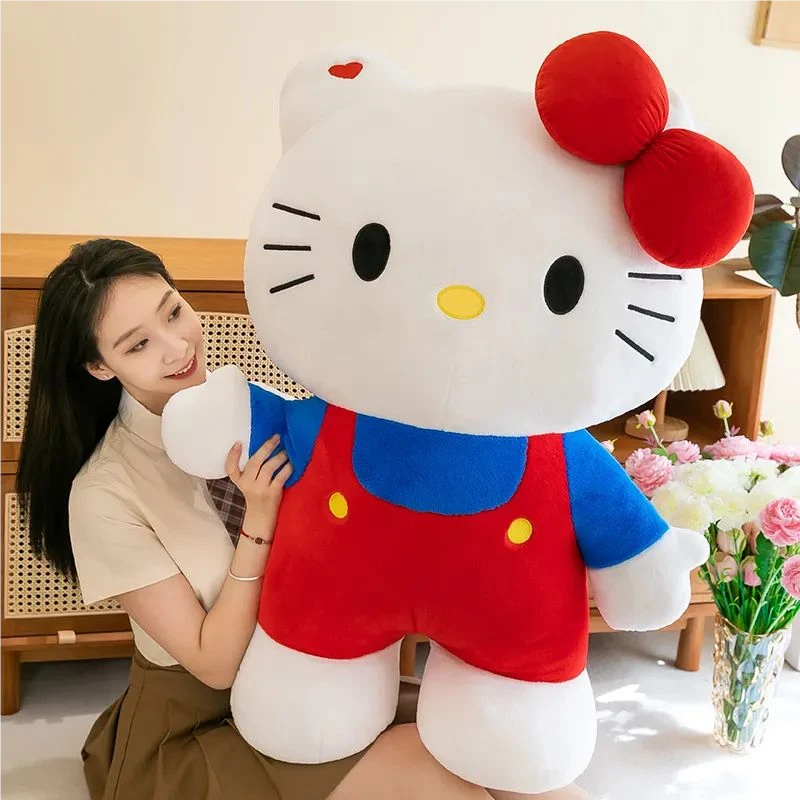 可爱KT猫咪毛绒玩具抱枕送女生日礼物布娃娃超萌玩偶