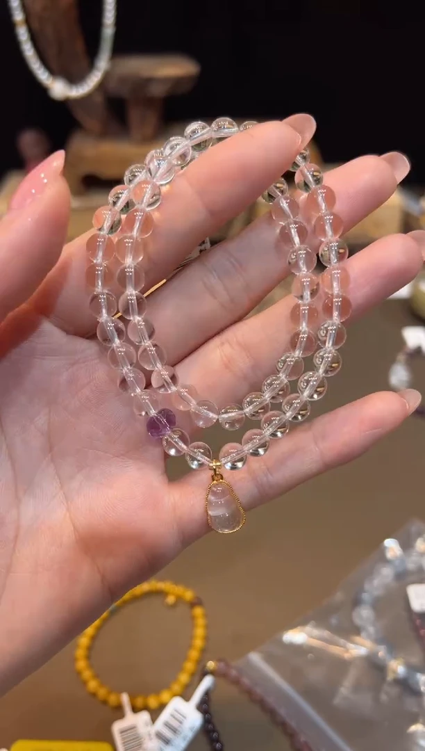 水晶手链未镶嵌手饰@@C2838