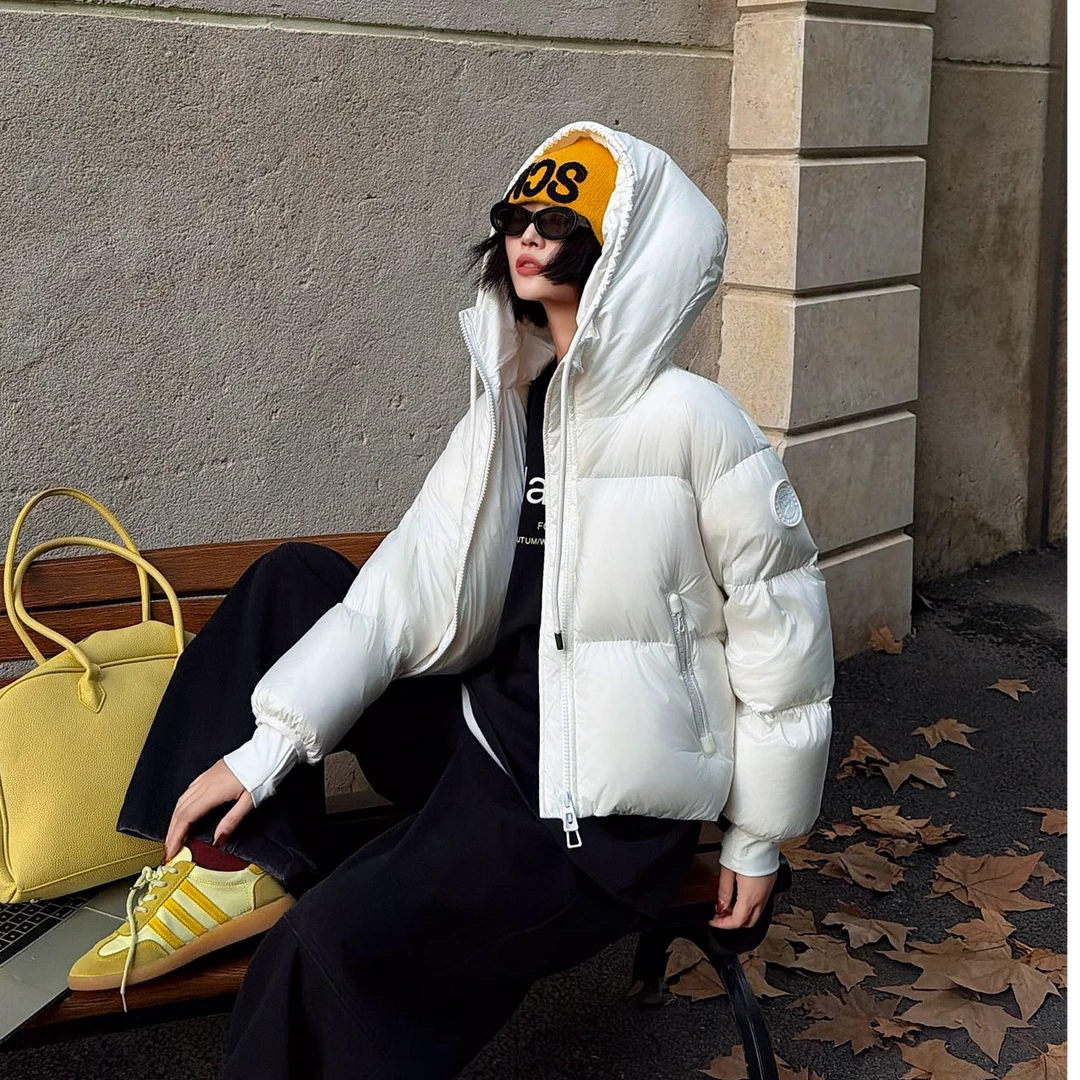 【艺菲专属】2025马卡龙系青春活力宽松冬季新款短款2F806