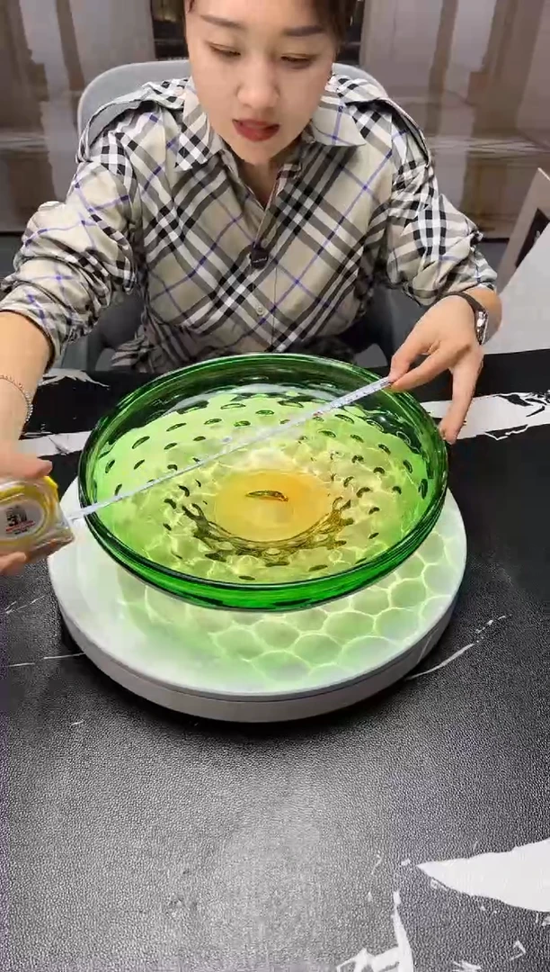 茶宠巴比特美学 孔雀纹果盘 中号