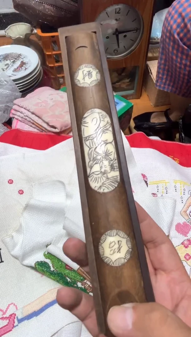 手工艺品琉璃满*红摆件