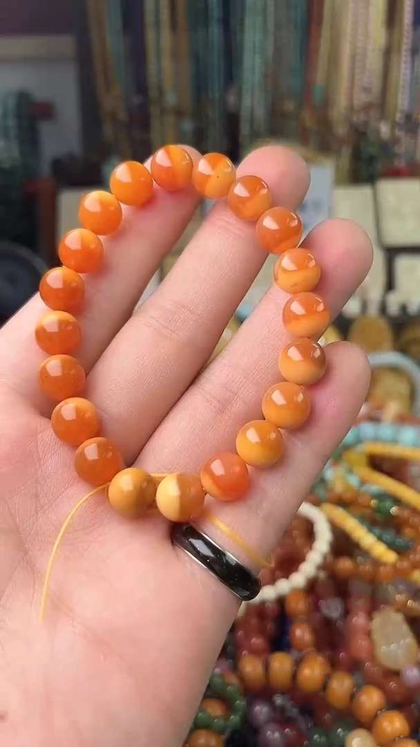 【闪购商品】石英质玉（黄龙玉）.未镶嵌（一物一件）5534