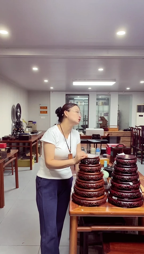 木永*非酸圆底座一套（深色一套）
