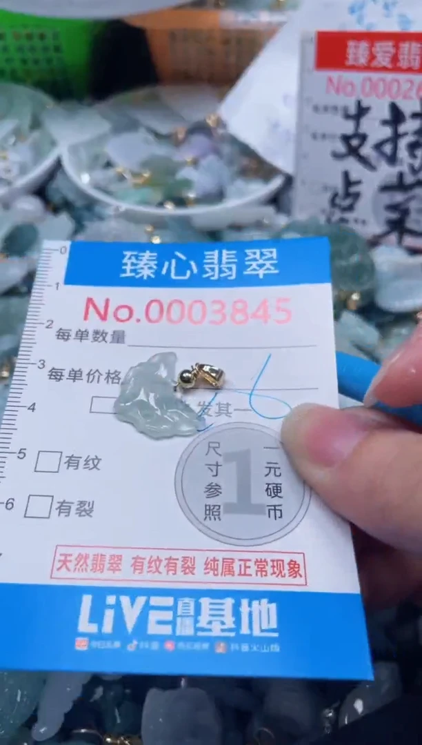 颈饰未镶嵌翡翠3846