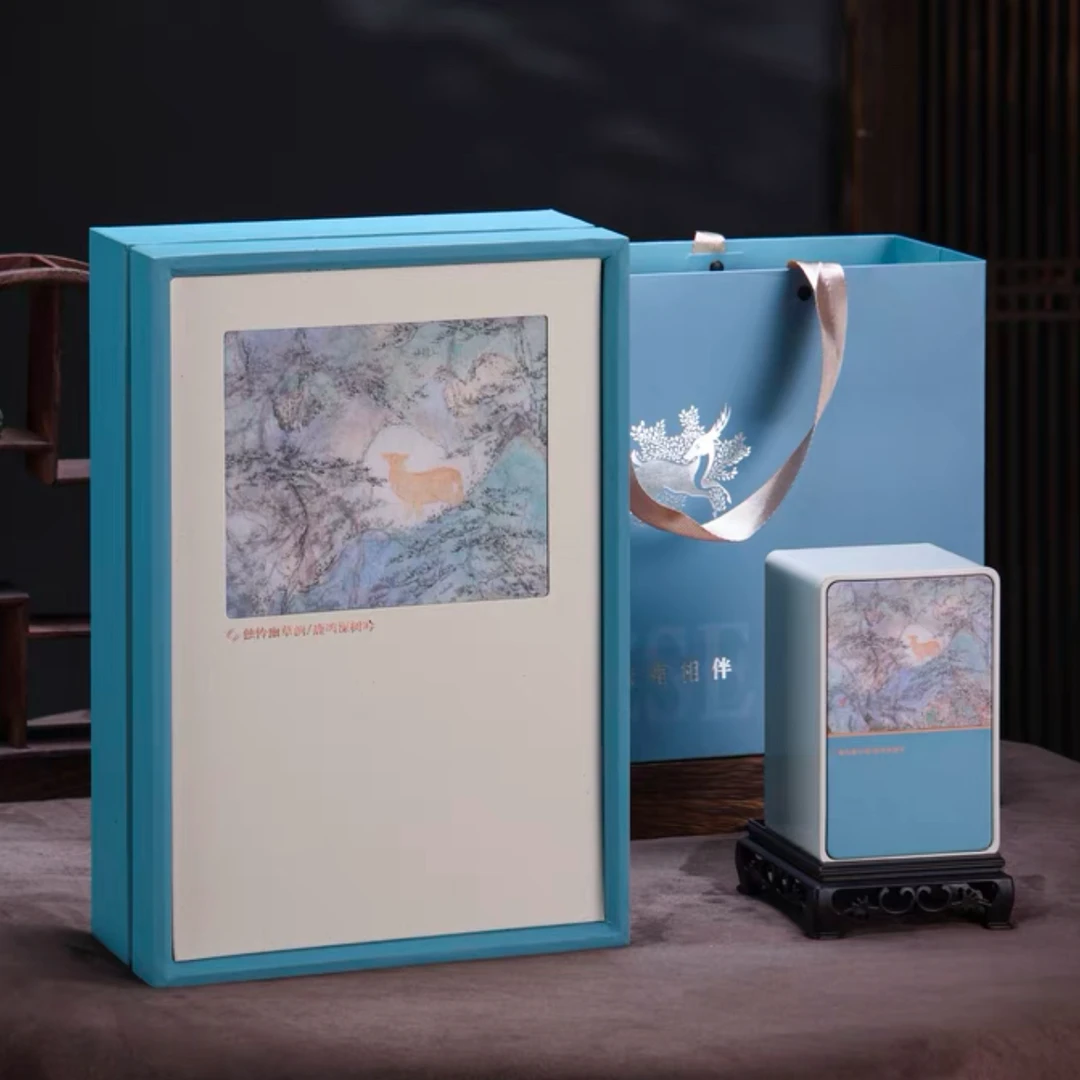 【依鹿相伴】绿茶 碧螺春  茶叶礼盒装  送礼 自饮（礼盒随机）