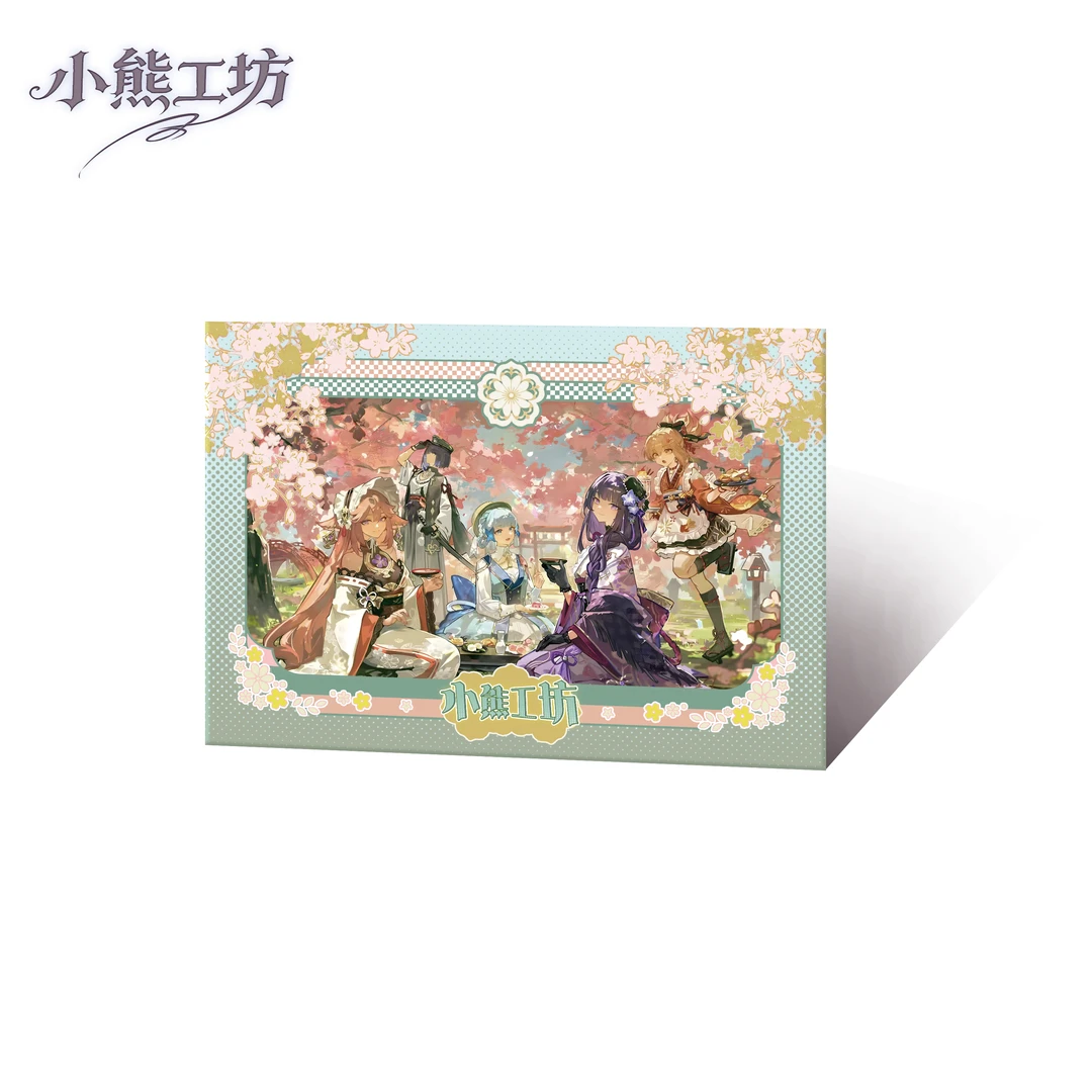 【结鳞平拆福福】小熊工坊原神收藏色纸第三弹卡牌盲盒