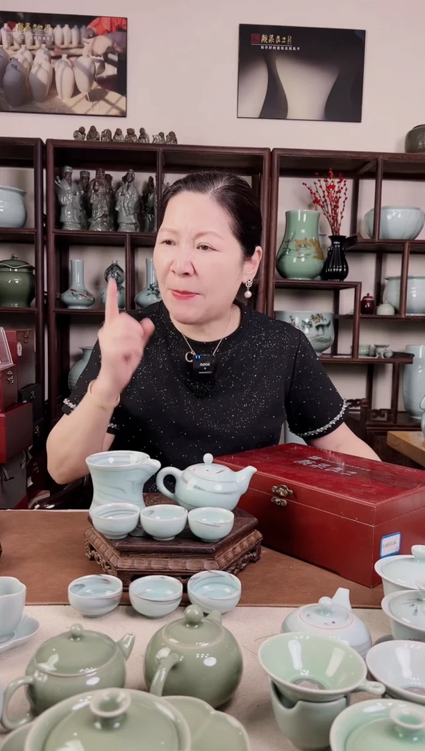 杯纯手工 绞胎 8头茶具B